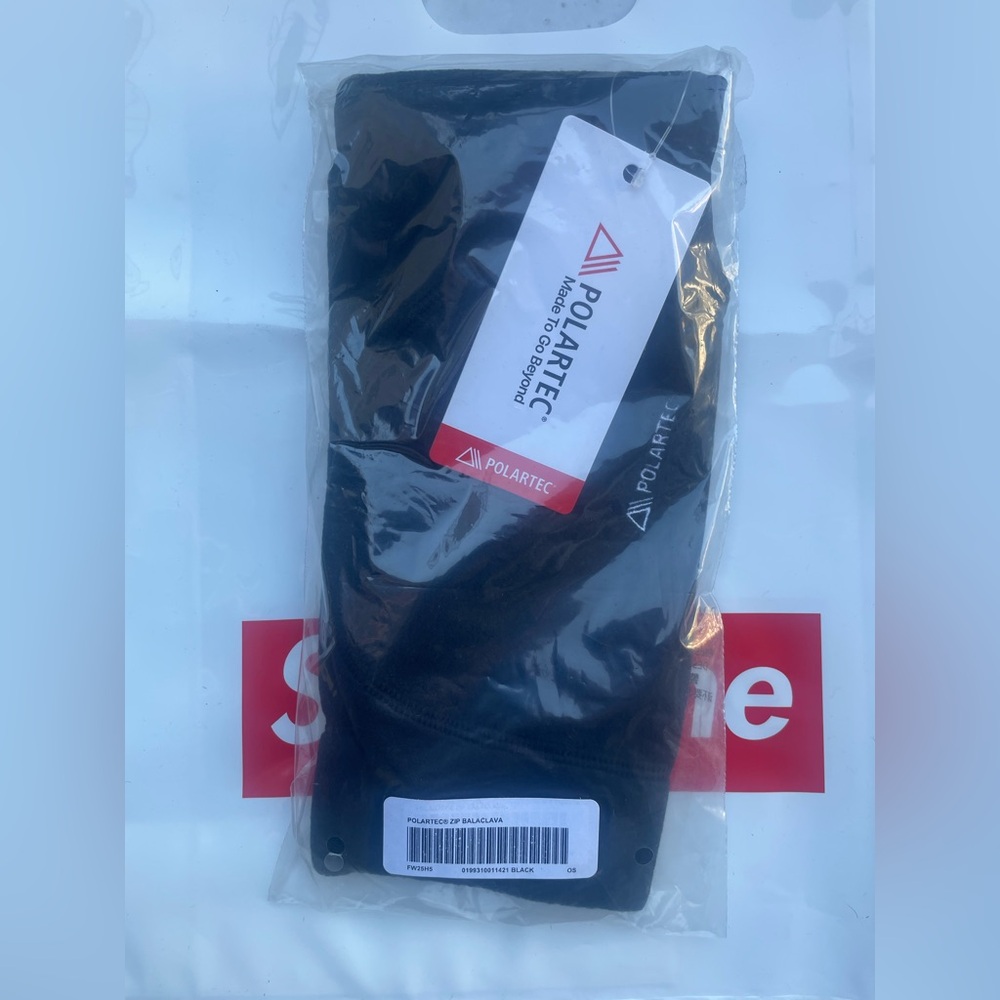 Supreme zip up balaclava